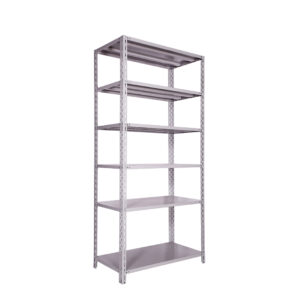 Estante de Aço Chapa 22 90kg por Prateleira 198x92x40 com 06 Prateleiras
