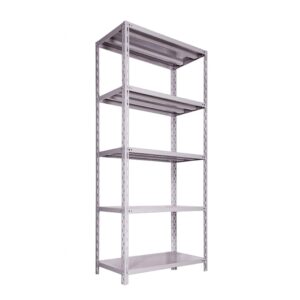 Estante de Aço Chapa 22 90kg por Prateleira 198x92x40 com 05 Prateleiras