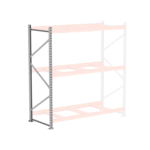 Montante 200x100 Porta Pallet Slim