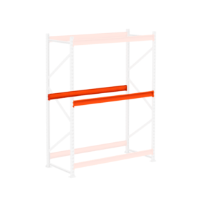 Par de Longarinas Porta Pallet Slim 180cm