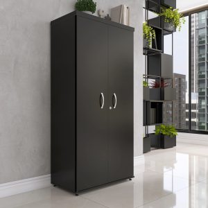 00 - Ambientada - Armário Alto PE40 - Preto