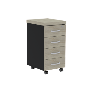 gaveteiro pe40 nogueira