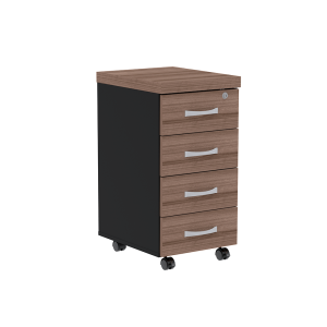 gaveteiro pe40 walnut 4